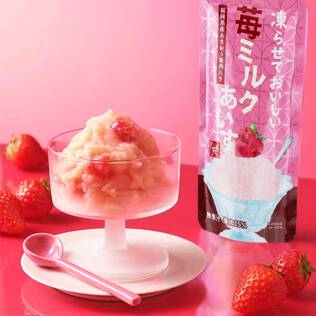 凍らせておいしい　苺ミルクあいす　100g