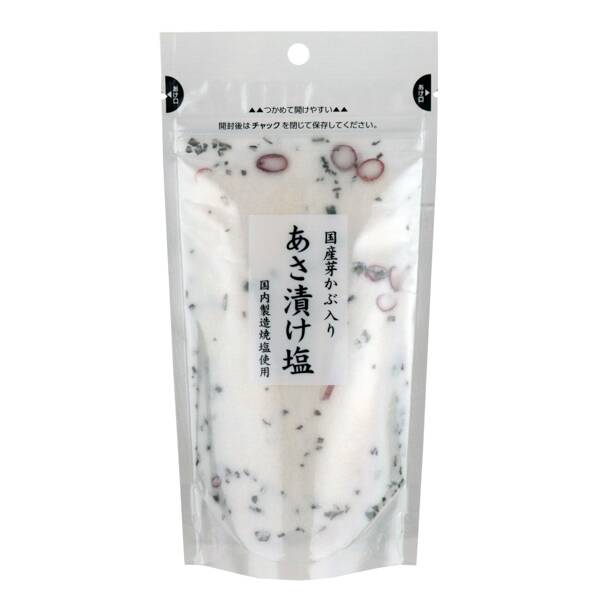 浪速製菓　国産芽かぶ入り　あさ漬け塩　170g
