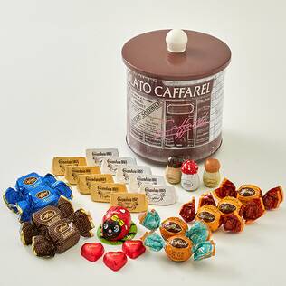 オンラインストア限定　カファレル　200周年ポット缶　ジャンドゥーヤチョコレート　26p