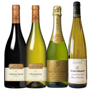 【お酒】オンラインストア限定　ワインで旅するフランス　厳選4本セット