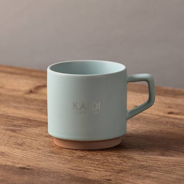 スタッキングマグカップ　スノーブルー　1個