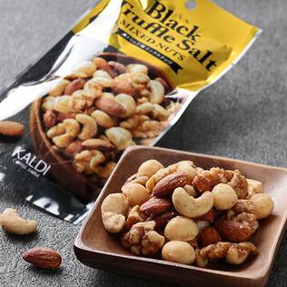 黒トリュフ塩ミックスナッツ　70g【賞味期限：2025/6/19】