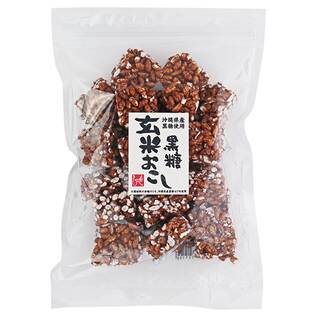沖縄県産黒糖使用　黒糖玄米おこし 120g【賞味期限：2025/1/21】