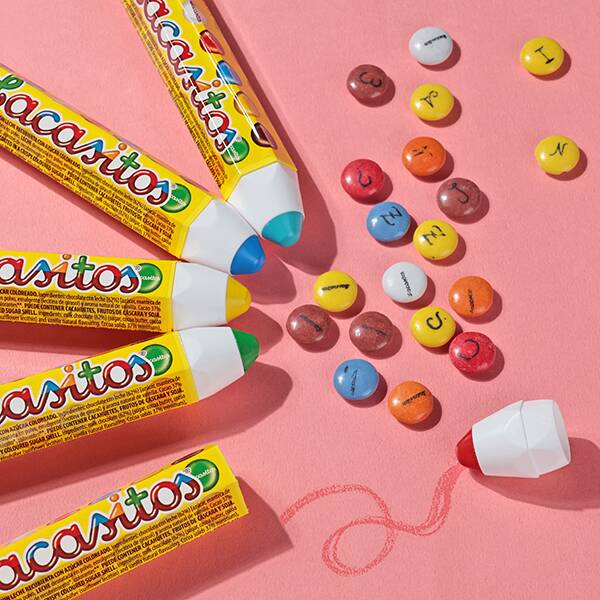 ラカシトス　カラーチョコ　クレヨン　20g