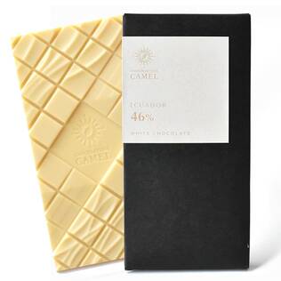 オンラインストア限定　ショコラトリーキャメル　エクアドル46％　ホワイトチョコレート　45g【賞味期限：2026/6/5】