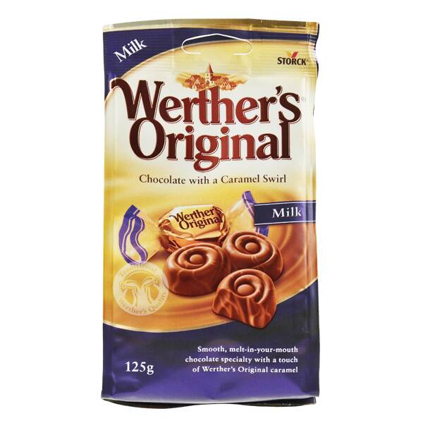 ヴェルタース キャラメルチョコレート マーブルミルク 125g - カルディ