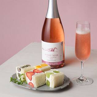 【お酒】ピノ・ノワール　ロゼ　スパークリング　2023　フジモトヴィンヤード（ロゼ・発泡）　750ml