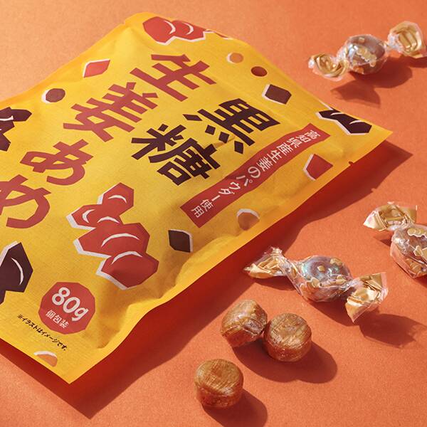 黒糖生姜あめ　80g