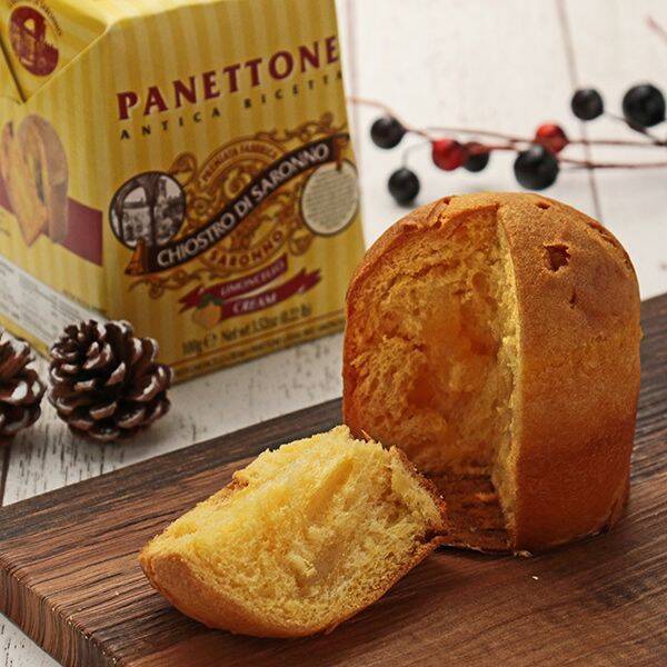 パオロ　ラッザローニ　パネトーネ（リモンチェッロクリーム）　100g【クリスマス】