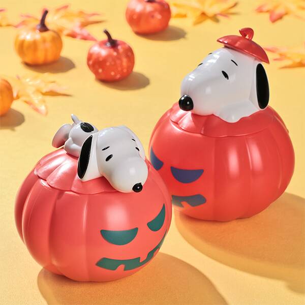 オンラインストア限定　スヌーピー　キャラクターパンプキンポット　15g【ハロウィン】