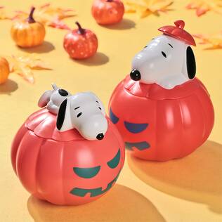 オンラインストア限定　スヌーピー　キャラクターパンプキンポット　15g【ハロウィン】