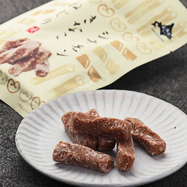 北海道から　シナモンきなこねじり　70g【賞味期限：2024/3/24】