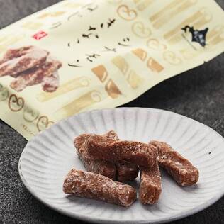 北海道から　シナモンきなこねじり　70g【賞味期限：2024/3/24】