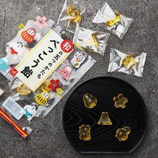 和の五つのかたち　べっこう飴　50g