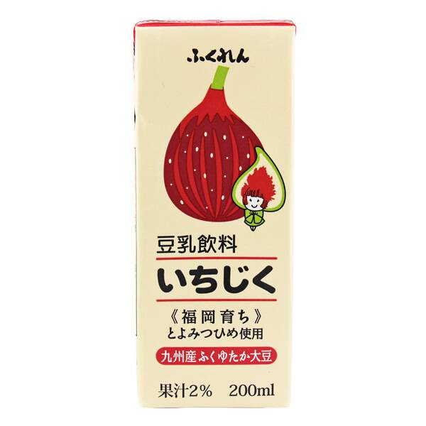 ふくれん　豆乳飲料いちじく　200ml