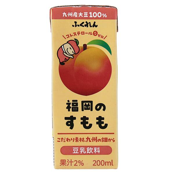 ふくれん　豆乳飲料　福岡のすもも　200ml