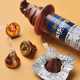 オンラインストア限定　ハーシー　ハリーポッター　キスミルクチョコ　ハットケーン　58g