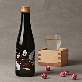 【お酒】純米吟醸しぼりたて　酒蔵のネコ　冬酒　300ml