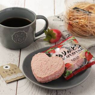 ストロベリーミルクダックワーズ　ありがとう　1個【賞味期限：2026/4/20】