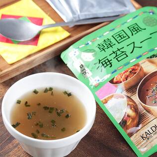 韓国風海苔スープ　4p