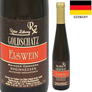 【お酒】リッター・ツァホニー　ゴルトシャッツ　ラインヘッセン　アイスワイン（白）　375ml