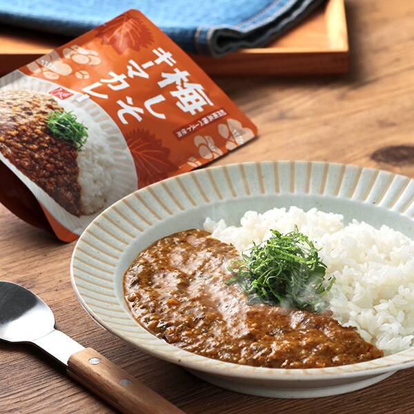 梅しそキーマカレー
