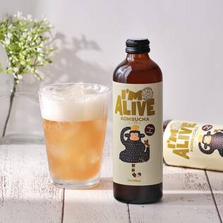 アイムアライブ　コンブチャ　ジンジャー＆レモン　315ml