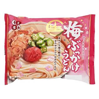 サンサス　梅ぶっかけうどん　2食スープ付き　370g【賞味期限：2025/6/18】