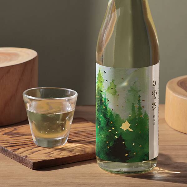 【お酒】白龍然　純米酒　720ml