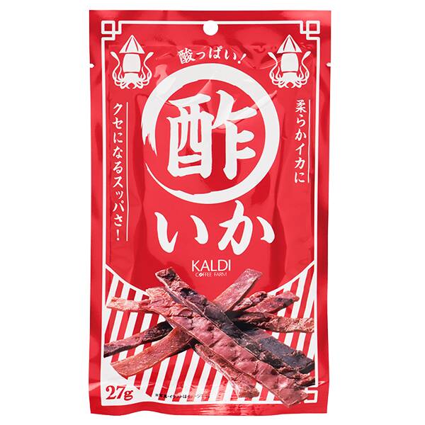 酸っぱい酢いか　27g