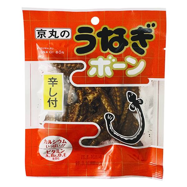 京丸　うなぎボーン　辛子味　26g【賞味期限：2025/8/20】