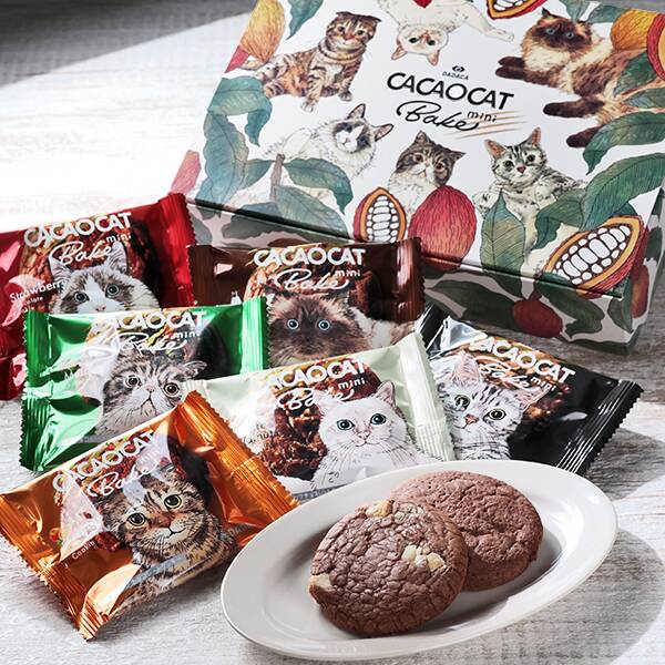オンラインストア限定　ダダカ　CACAOCAT　Bake　mini　ミックス6個入