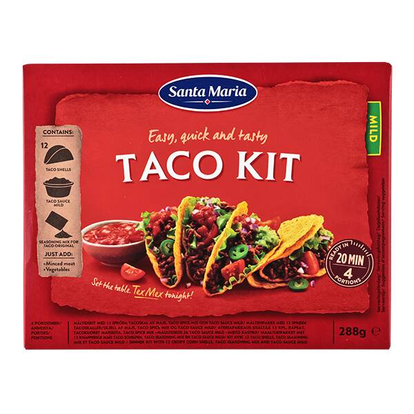 サンタマリア　タコキット　288g