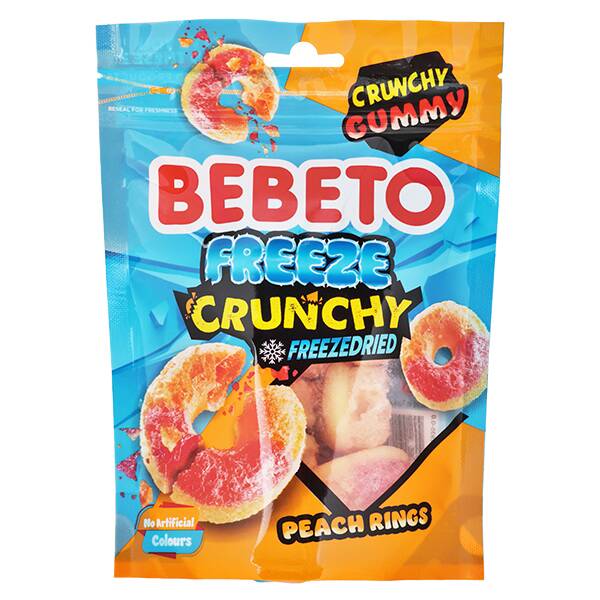 ベベト　フリーズクランチ　ピーチリング　35g