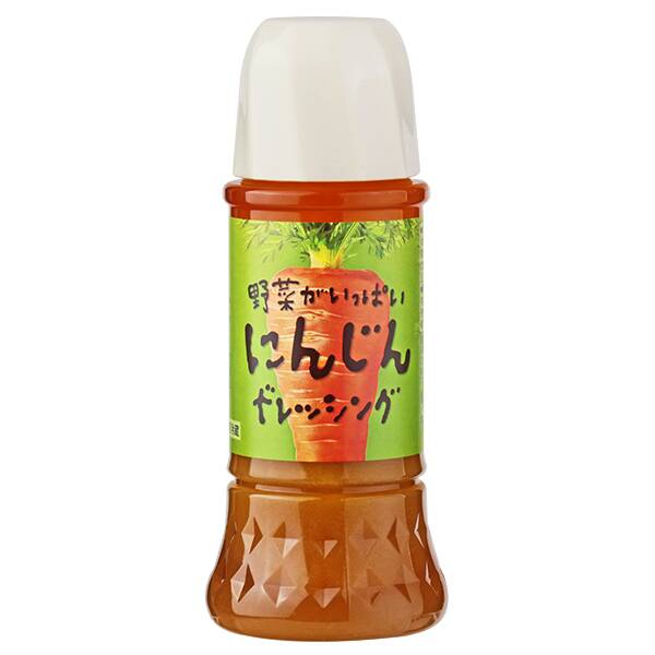 【冷蔵】野菜がいっぱい　にんじんドレッシング　300ml【賞味期限：2024/1/8】