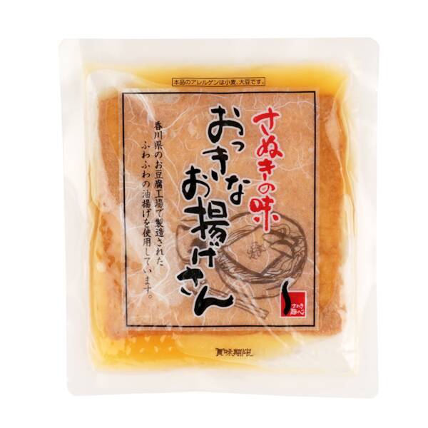 築地ばんや　おっきなお揚げさん　1枚