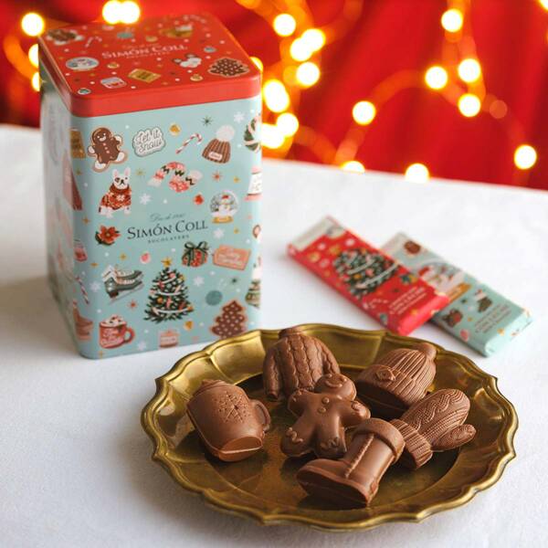 シモンコール　ウィンターアソートメントティン　90g【クリスマス】