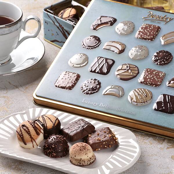 デソブリー　チョコレートビスケットティン　220g