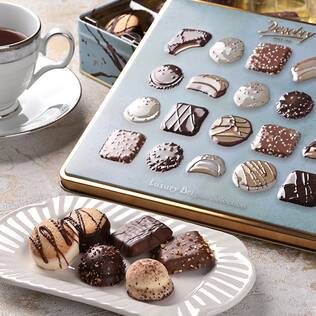 デソブリー　チョコレートビスケットティン　220g