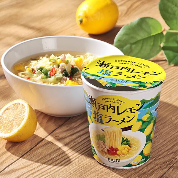 瀬戸内レモン塩ラーメン（カップ） 59g - カルディコーヒーファーム