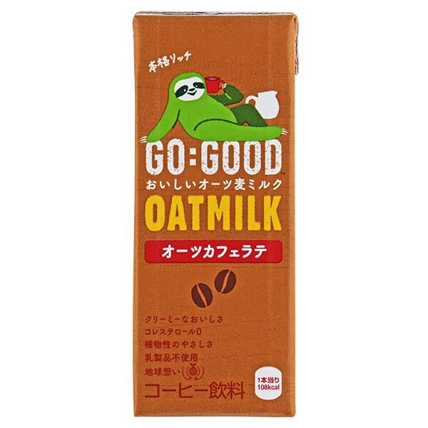 ｇｏ ｇｏｏｄ オーツ麦ミルク オーツカフェラテ 200ml カルディコーヒーファーム オンラインストア
