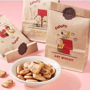 スヌーピー　アートビスケットバッグ　40g