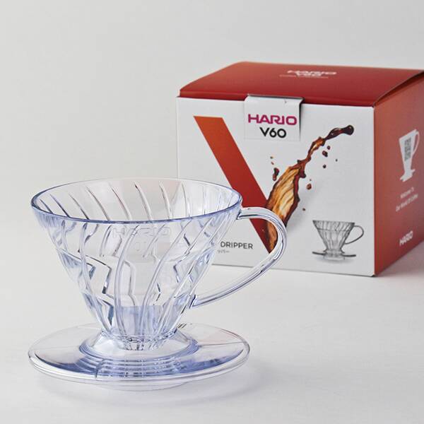 ハリオ　V60透過ドリッパー01クリア　 VD-01-T　（1-2杯用）　1個