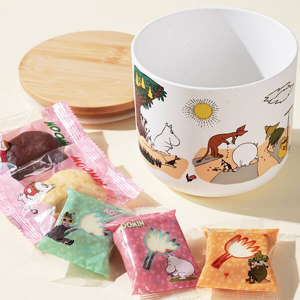 ムーミン　エコマテリアル　コンテナＭ　1個