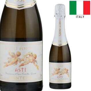 【お酒】サンテロ　天使のアスティ　ハーフボトル（白・発泡）　375ml