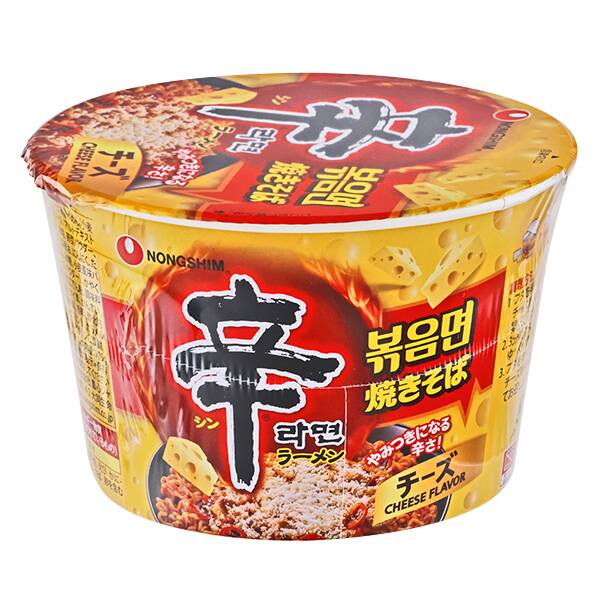 農心 辛ラーメン焼きそばチーズカップ 105g