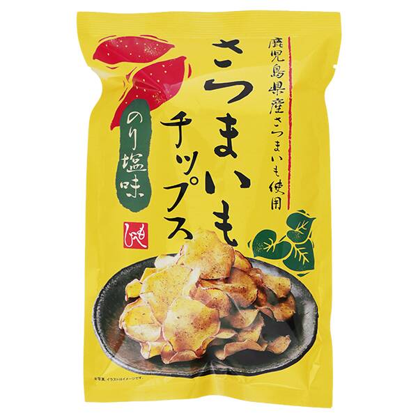 さつまいもチップス　のり塩味　80g