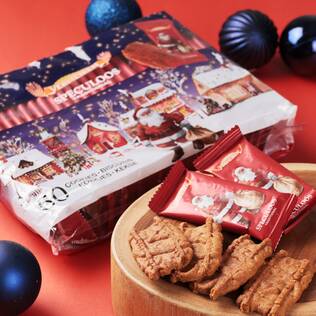 ベルメーレン　カラメルビスケット　クリスマス　50p【クリスマス】