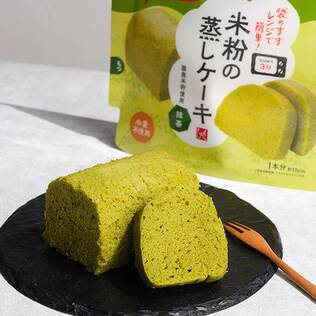 米粉の蒸しケーキ　抹茶　80g