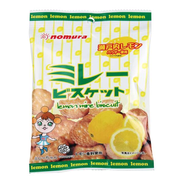 のむら　ミレービスケットレモン風味　70g
